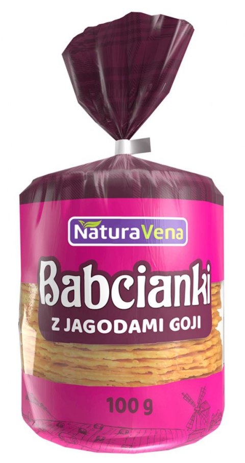 BABCIANKI Z JAGODAMI GOJI 100 g - NATURAVENA NATURAVENA