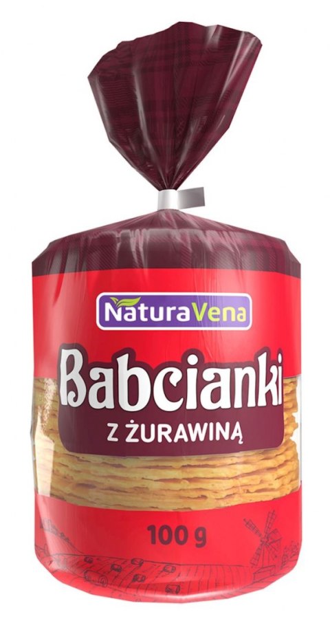 BABCIANKI Z ŻURAWINĄ 100 g - NATURAVENA NATURAVENA