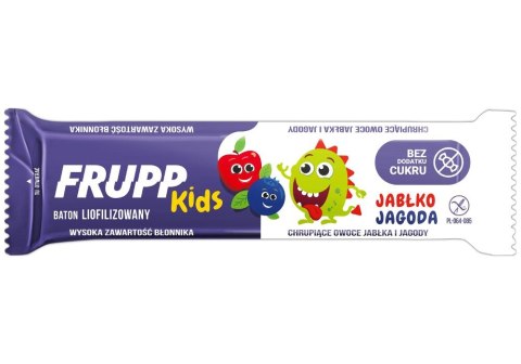 BATON DLA DZIECI LIOFILIZOWANY JABŁKO - JAGODA BEZGLUTENOWY 9 g - CELIKO (FRUPP KIDS) CELIKO (batony, galaretki, mieszanki do wypieków)