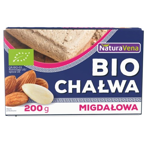 CHAŁWA Z MIGDAŁAMI BIO 200 g - NATURAVENA NATURAVENA BIO