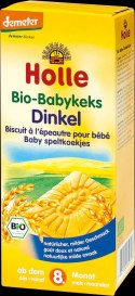 HERBATNIKI ORKISZOWE OD 8 MIESIĄCA DEMETER BIO 150 g - HOLLE HOLLE (żywność dla niemowląt)