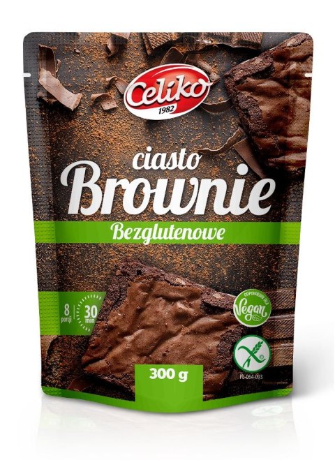 MIESZANKA NA BROWNIE BEZGLUTENOWA 300 g - CELIKO CELIKO (batony, galaretki, mieszanki do wypieków)