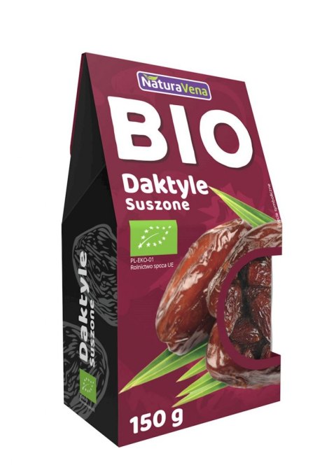 DAKTYLE SUSZONE BEZGLUTENOWE BIO 150 g - NATURAVENA NATURAVENA BIO