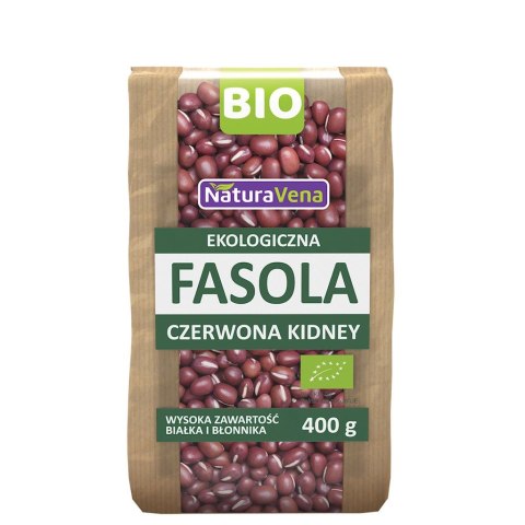 FASOLKA CZERWONA KIDNEY BIO 400 g - NATURAVENA NATURAVENA BIO