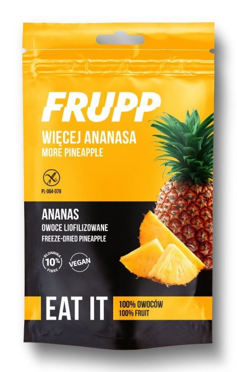 ANANAS LIOFILIZOWANY BEZGLUTENOWY 15 g - CELIKO (FRUPP) CELIKO (batony, galaretki, mieszanki do wypieków)