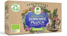 HERBATKA ZDROWE PŁUCA BIO (25 x 2 g) 50 g - DARY NATURY DARY NATURY - suplementy BIO