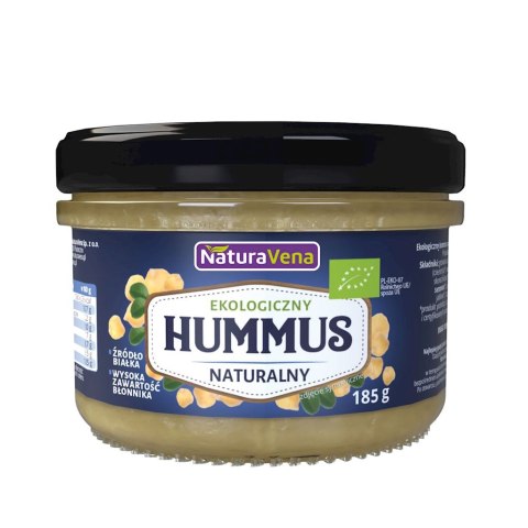 HUMMUS NATURALNY BIO 185 g - NATURAVENA NATURAVENA BIO