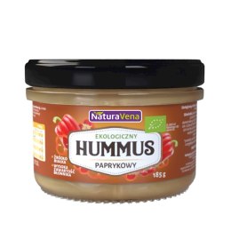 HUMMUS Z PAPRYKĄ BIO 185 g - NATURAVENA NATURAVENA BIO