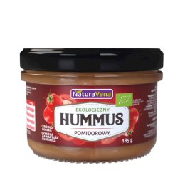 HUMMUS Z SUSZONYMI POMIDORAMI BIO 185 g - NATURAVENA NATURAVENA BIO