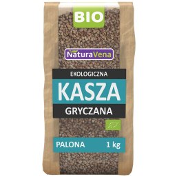 KASZA GRYCZANA PALONA BIO 1 kg - NATURAVENA NATURAVENA BIO