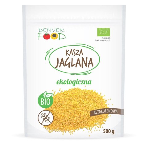 KASZA JAGLANA BEZGLUTENOWA BIO 500 g - DENVER FOOD DENVER FOOD