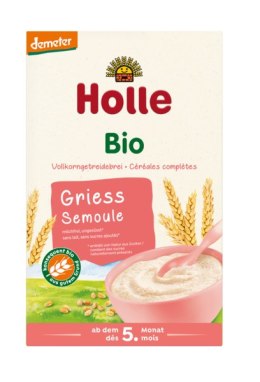 KASZKA PEŁNOZIARNISTA BEZ DODATKU CUKRÓW OD 5 MIESIĄCA DEMETER BIO 250 g - HOLLE HOLLE (żywność dla niemowląt)