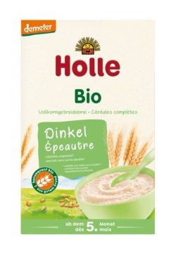 KASZKA ORKISZOWA PEŁNOZIARNISTA BEZ DODATKU CUKRÓW OD 5 MIESIĄCA DEMETER BIO 250 g - HOLLE HOLLE (żywność dla niemowląt)