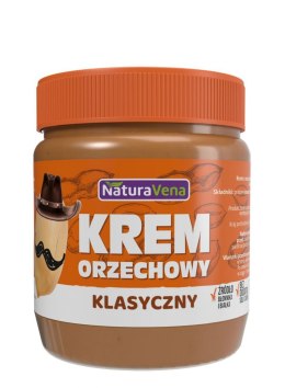 KREM ORZECHOWY KLASYCZNY 100 % BEZ DODATKU SOLI I CUKRÓW 340 g - NATURAVENA NATURAVENA