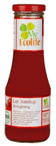 KETCHUP (LAS KETCHUP) BIO 310 g - MY ECOLIFE MY ECO LIFE (ketchup)