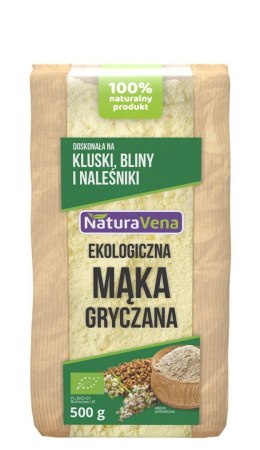 MĄKA GRYCZANA JASNA BIO 500 g - NATURAVENA NATURAVENA BIO