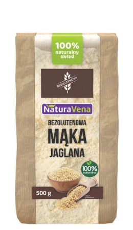 MĄKA JAGLANA BEZGLUTENOWA 500 g - NATURAVENA NATURAVENA