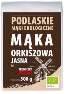 MĄKA ORKISZOWA JASNA BIO 500 g - BIO LIFE (MĄKI PODLASKIE) BIO LIFE (mąki)