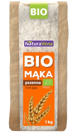 MĄKA PSZENNA TYP 500 BIO 1 kg - NATURAVENA NATURAVENA BIO