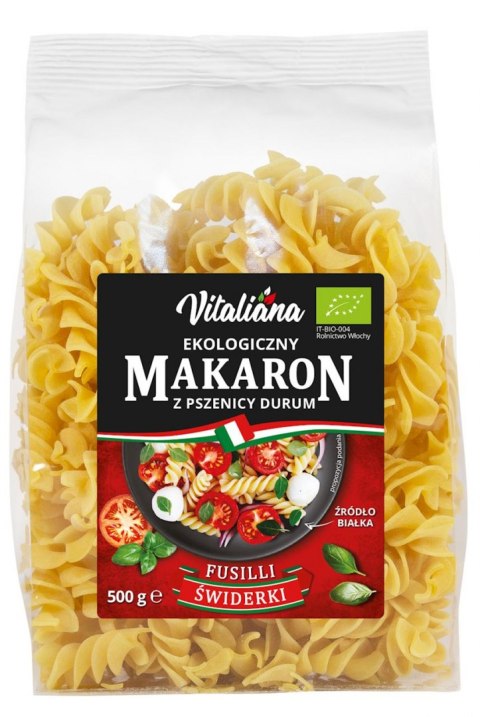 MAKARON (SEMOLINOWY) FUSILLI BIO 500 g - VITALIANA VITALIANA