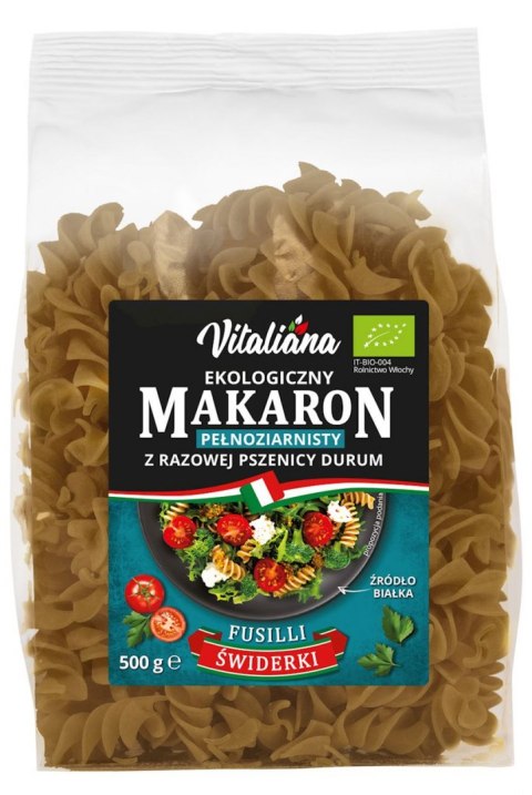 MAKARON (SEMOLINOWY RAZOWY) FUSILLI BIO 500 g - VITALIANA VITALIANA