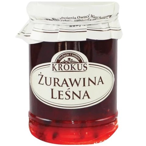 ŻURAWINA LEŚNA 310 g - KROKUS KROKUS (przetwory owocowe i warzywne)