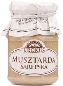 MUSZTARDA SAREPSKA 180 g - KROKUS KROKUS (przetwory owocowe i warzywne)