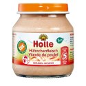 MIĘSO KURCZAKA BEZ DODATKU CUKRÓW BEZGLUTENOWE OD 5 MIESIĄCA BIO 125 g (SŁOIK) - HOLLE HOLLE (żywność dla niemowląt)