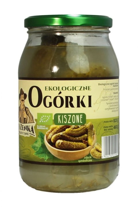 OGÓRKI KISZONE BIO 820 g - OD ZENKA TRADYCYJNIE OD ZENKA TRADYCYJNIE (przetwory, warzywa kiszone)