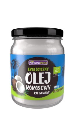 OLEJ KOKOSOWY BEZWONNY BIO 465 ml - NATURAVENA NATURAVENA BIO