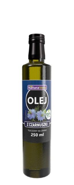 OLEJ Z CZARNUSZKI TŁOCZONY NA ZIMNO 250 ml - NATURAVENA NATURAVENA