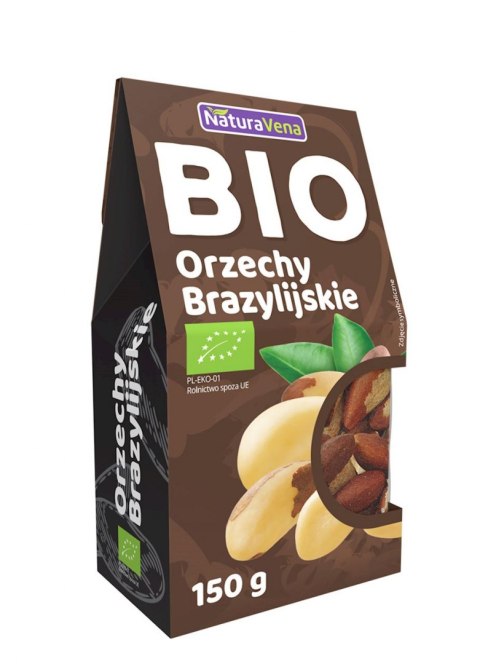 ORZECHY BRAZYLIJSKIE BIO 150 g - NATURAVENA NATURAVENA BIO