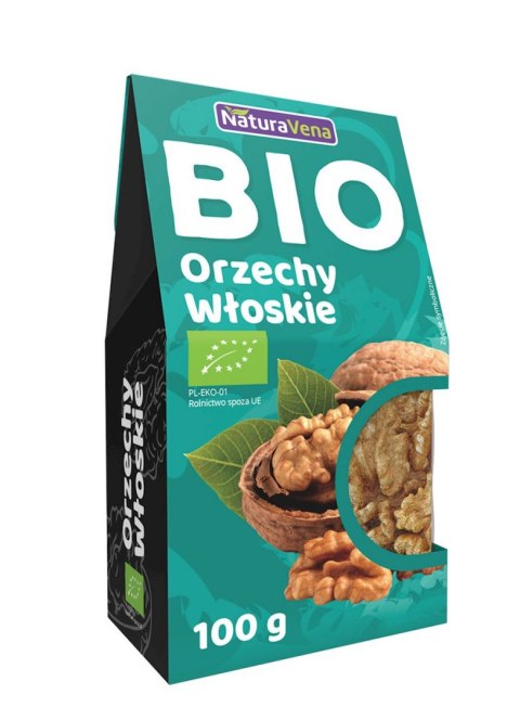 ORZECHY WŁOSKIE BIO 100 g - NATURAVENA NATURAVENA BIO