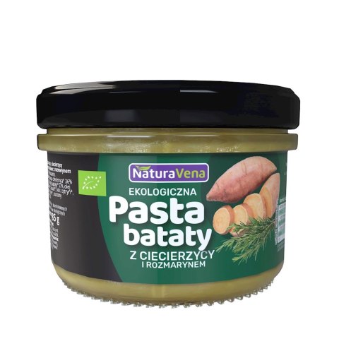 PASTA Z CIECIERZYCY I BATATÓW Z ROZMARYNEM BIO 185 g - NATURAVENA NATURAVENA BIO