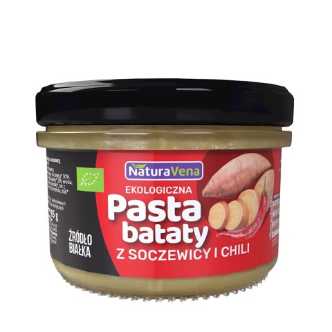 PASTA Z SOCZEWICY I BATATÓW Z CHILI BIO 185 g - NATURAVENA NATURAVENA BIO