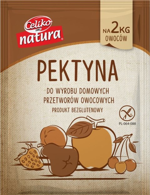 PEKTYNA (DO WYROBU PRZETWORÓW) BEZGLUTENOWA 24 g - CELIKO (PRODUKT SEZONOWY) CELIKO (batony, galaretki, mieszanki do wypieków)