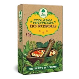 PRZYPRAWA DO ROSOŁU BEZGLUTENOWA (PODLASKA) 50 g - DARY NATURY DARY NATURY - przyprawy i zioła