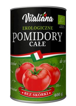 POMIDORY CAŁE BEZ SKÓRKI BIO 400 g - VITALIANA VITALIANA