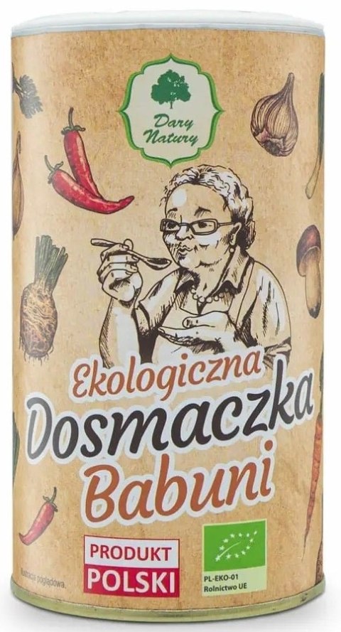 PRZYPRAWA UNIWERSALNA "DOSMACZKA BABUNI" BIO 250 g - DARY NATURY DARY NATURY - przyprawy i zioła