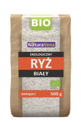 RYŻ BIAŁY OKRĄGŁY BIO 500 g - NATURAVENA NATURAVENA BIO