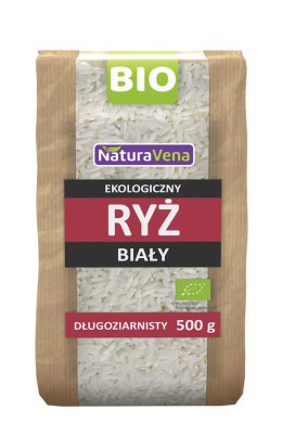 RYŻ BIAŁY DŁUGOZIARNISTY BIO 500 g - NATURAVENA NATURAVENA BIO