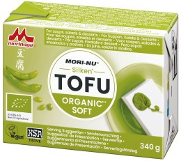 TOFU JEDWABISTE MIĘKKIE (SILKEN SOFT TOFU) BEZGLUTENOWE BIO 340 g - MORI-NU MORI-NU (tofu)
