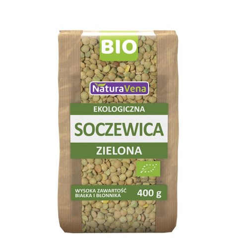 SOCZEWICA ZIELONA BIO 400 g - NATURAVENA NATURAVENA BIO