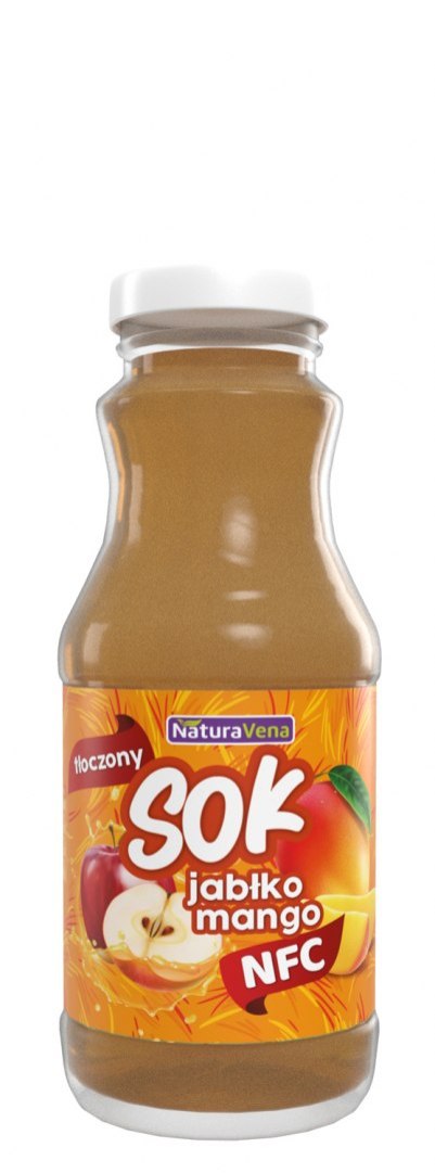 SOK JABŁKO - MANGO NFC 250 ml - NATURAVENA NATURAVENA