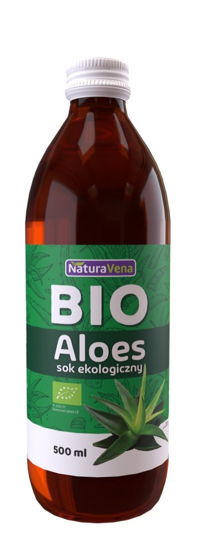 SOK Z ALOESU BIO 500 ml - NATURAVENA NATURAVENA BIO