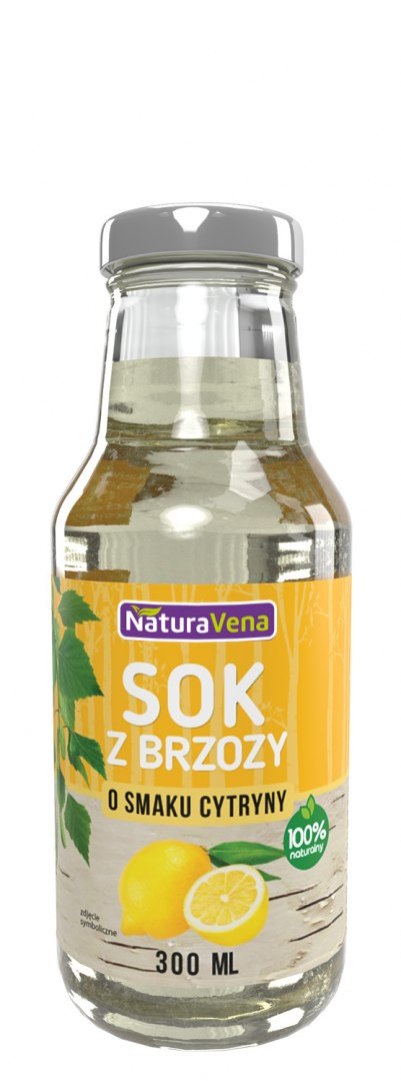 SOK Z BRZOZY Z CYTRYNĄ 330 ml - NATURAVENA NATURAVENA