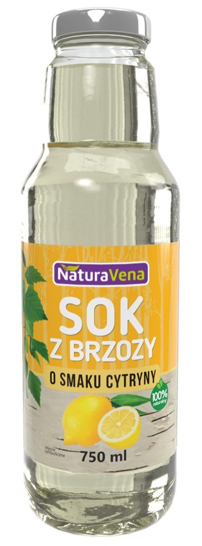 SOK Z BRZOZY Z CYTRYNĄ 750 ml - NATURAVENA NATURAVENA