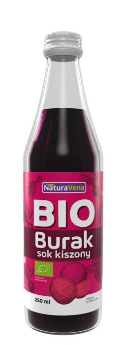 SOK Z BURAKÓW KISZONYCH BIO 250 ml - NATURAVENA NATURAVENA BIO