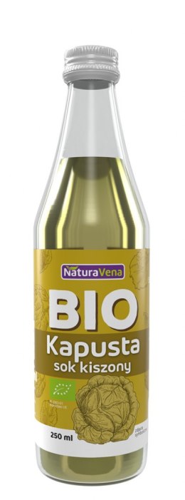 SOK Z KAPUSTY KISZONEJ BIO 250 ml - NATURAVENA NATURAVENA BIO