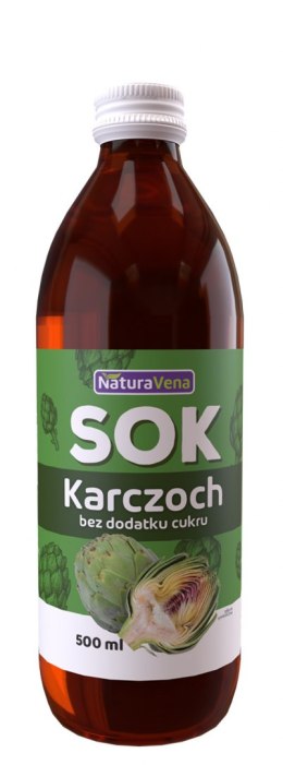 SOK Z KARCZOCHA 500 ml - NATURAVENA NATURAVENA